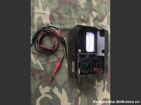 12-124-6177 Hartmann & Braun  Multimetro professionale completo di puntali Accessori per apparati radio Militari