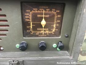 BP2-A5 Templetone Radio BP2-A5  Ricevitore radio in dotazione alle truppe militari Statunitensi denominato - MORALE RADIO Apparati radio