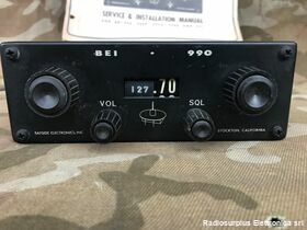 BEI - 990 Bayside BEI - 990  Ricetrasmettitore  Aeronautico in VHF da 118 a 126,90 Mhz in AM Apparati radio