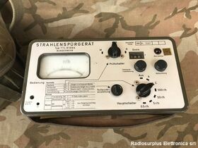 TTL6109A TTL6109A  Contatore geiger Tedesco a camera di ionizzazione  Unità di misura Roentger/ora Militaria