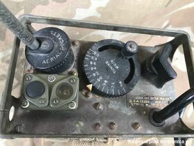 W.S.38 MK2 completo WIRELESS SET NO.38 MK2 del 1942 Frequenza operativa da 7,9 - 9 Mhz in AM .Potenza 0,2 Watt Apparati radio