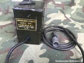 LS-454/U Altoparlante militare per impiegoVeicolare  LS-454/U  Altoparlante antideflagrante con connettore U-229 Accessori per apparati radio Militari