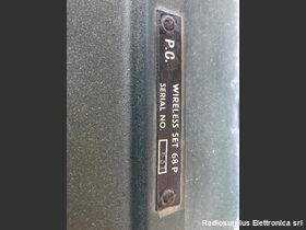 W.S. 68P WIRELESS SET NO.68P  Ricetrasmettitore spalleggiabile del 1940 Inglese (riporta il il numero di serie 231)  Frequenza operativa da 1,75 - 2,9 Mhz in AM e CW Apparati radio