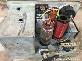 W.S. 68P WIRELESS SET NO.68P  Ricetrasmettitore spalleggiabile del 1940 Inglese (riporta il il numero di serie 231)  Frequenza operativa da 1,75 - 2,9 Mhz in AM e CW Apparati radio