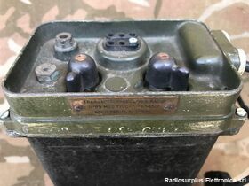 WS 88 MKII WIRELESS SET NO.88 MK II  Type A  54512 Ricetrasmettitore man pack WWII Apparati radio