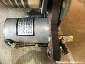 Collins180 Roller motorizzato mod. 180  Induttanza variablie da 3 - 80 micro Henry Accessori per apparati radio Militari