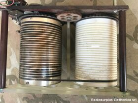Collins180 Roller motorizzato mod. 180  Induttanza variablie da 3 - 80 micro Henry Accessori per apparati radio Militari