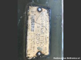 R-300 R-300 serial n° 0047  Ricetrasmettitore BC 1000 Italiano in sintonia continua da 40 a 48 Mhz in FM. Apparati radio