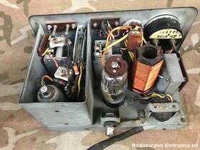 W.S.68P  WIRELESS SET NO.68P  Ricetrasmettitore spalleggiabile del 1942 Inglese  Frequenza operativa da 1,75 - 2,9 Mhz in AM e CW Apparati radio