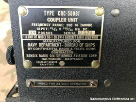 CQC-50061 CQC-50061  Radiogoniometro Aeronautico, completo di antenna loop Accessori per apparati radio Militari