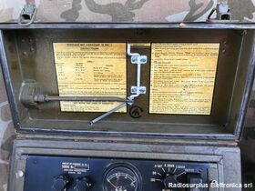 58 MK.1 WIRELESS SET (canadian) 58 MK.1  Ricetrasmettitore spalleggiabile del 1943 Canadese  Frequenza operativa da 6 - 9 Mhz potenza 0,3 Watt Apparati radio