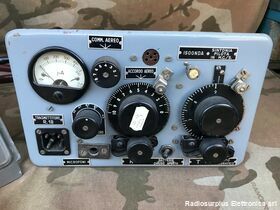  WIRELESS SET NO.18 Ricetrasmettitore spalleggiabile del 1940 WW2 Frequenza operativa da 6- 9 Mhz in AM e CW Apparati radio