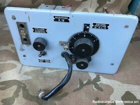  WIRELESS SET NO.18 Ricetrasmettitore spalleggiabile del 1940 WW2 Frequenza operativa da 6- 9 Mhz in AM e CW Apparati radio
