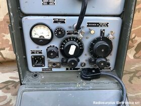  WIRELESS SET NO.18 Ricetrasmettitore spalleggiabile del 1940 WW2 Frequenza operativa da 6- 9 Mhz in AM e CW Apparati radio