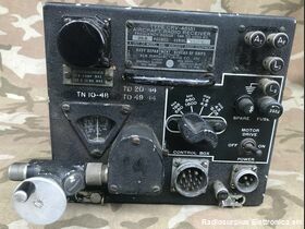 R-26/ARC-5 CRV-46151 (R-26/ARC-5)  Ricevitore Aeronautico  HF per la marina aeronautica degli Stati Uniti WWII  Frequenza da 195 Khz a 9,5 Mhz Apparati radio