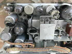  BC-654-A  Ricetrasmettitore campale WWII originale U.S. Army  Frequenza operativa da 3800 a 5800 Khz in AM / CW Apparati radio