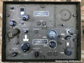  BC-654-A  Ricetrasmettitore campale WWII originale U.S. Army  Frequenza operativa da 3800 a 5800 Khz in AM / CW Apparati radio