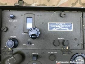  BC-654-A  Ricetrasmettitore campale WWII originale U.S. Army  Frequenza operativa da 3800 a 5800 Khz in AM / CW Apparati radio