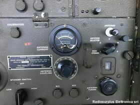  BC-654-A  Ricetrasmettitore campale WWII originale U.S. Army  Frequenza operativa da 3800 a 5800 Khz in AM / CW Apparati radio