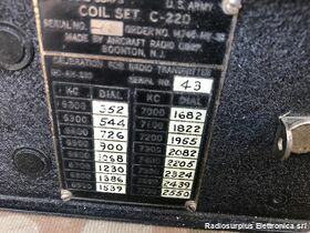 CW-52063A Aircraft Radio Transmitter  type CW-52063A mod. GF-12  Trasmettitore HF aeronautico Apparati radio