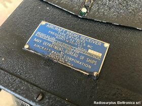 CBY-46145 CBY-46145  Ricevitore Aeronautico  U.S. Army  Frequenza da 0,52 a 1,5 Mhz Apparati radio
