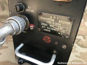 D.303A W.S. Electronics ltd type D.303A  Ricetrasmettitore Aeronautico della RAF Apparati radio