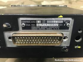 614U-5 VHF Radio Control Box  COLLINS 614U-5 Accessori per apparati radio Militari