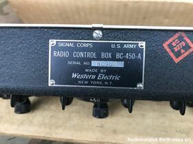 BC-450-A -NEW- BC-450-A -NEW-  Pannello di controllo sintonia per stazioni radio SCR-274 Accessori per apparati radio Militari