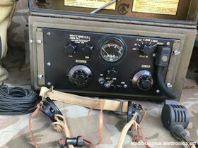 WS58 MK.1 kit WIRELESS SET (canadian) 58 MK.1  Ricetrasmettitore spalleggiabile del 1943 Canadese  Frequenza operativa da 6 - 9 Mhz potenza 0,3 Watt Apparati radio