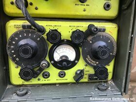 WS NO.48 WIRELESS SET NO.48 MARK I  Ricetrasmettitore spalleggiabile del 1942 WW2  Freq. 6 - 9 Mhz in AM e CW Apparati radio