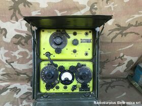 WS NO.48 WIRELESS SET NO.48 MARK I  Ricetrasmettitore spalleggiabile del 1942 WW2  Freq. 6 - 9 Mhz in AM e CW Apparati radio