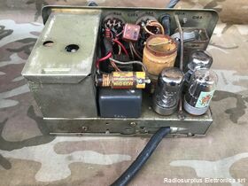 WS NO.48 WIRELESS SET NO.48 MARK I  Ricetrasmettitore spalleggiabile del 1942 WW2  Freq. 6 - 9 Mhz in AM e CW Apparati radio