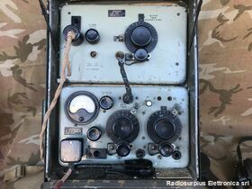 WS68 P  WIRELESS SET NO.68 P  Ricetrasmettitore spalleggiabile del 1942 WW2  Frequenza operativa da 1,75 - 2,9 Mhz in AM e CW Apparati radio