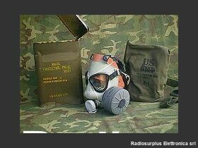 M9A1 MASCHERA ANTIGAS VINTAGE  mod. M9A1 U.S. Miscellanea
