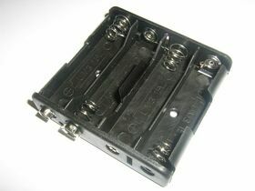 PP4STIL Portapile STILO 4XAA Prodotto nuovo. Componenti elettronici