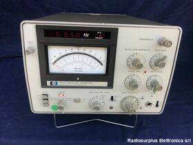 HP3581C HP 3581C  Voltmetro selettivo da 15 Hz a 50 Khz Strumenti