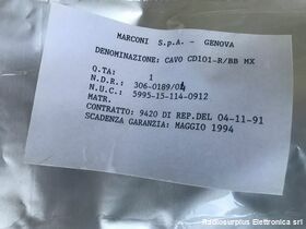 CD-101-R/BB MX Cavo Interconnessione  CD-101-R/BB MX Accessori per apparati radio Militari