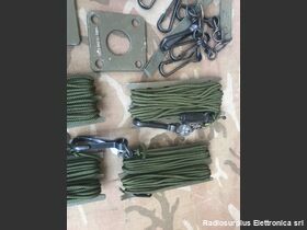 AB-105 AB-105  Kit per ancoraggi pali antenna da campo diametro 35 Accessori per apparati radio Militari