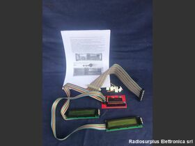 lcdmodracal KIT MODIFICA PER SOSTITUZIONE DEI DISPLAY NEL RICEVITORE RACAL RA1792 Apparati radio