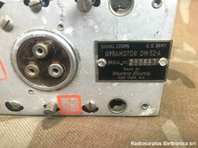 DM-32-A DM-32-A  Dynamotor per apparati aeronautici Command Radio Set Accessori per apparati radio Militari