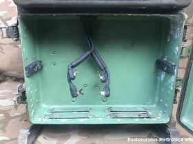 P-407 P-407  Ricetrasmettitore di costruzione RUSSA,  in FM da 52 a 60 Mhz. Apparati radio