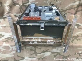 P-407 P-407  Ricetrasmettitore di costruzione RUSSA,  in FM da 52 a 60 Mhz. Apparati radio