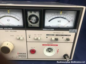 Tos 8850 W/I Auto Tester  KIKUSUI Tos 8850  Analizzatore di sicurezza elettrica Strumenti