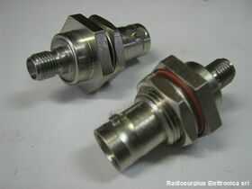 AdattBNC-SMA Adattatore da Pannello Presa BNC - Presa SMA Connettori e cavi R.F.