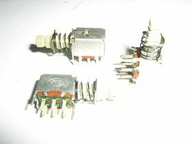 CCS1V2PD Commutatore da circuito stampato 2vie 2 posizioni  Orizzontale Commutatori e Interruttori