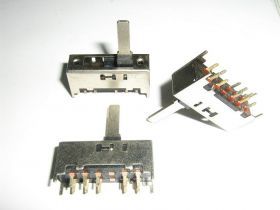 CCS1V4P Commutatore da Circuito stampato 2vie 4 posizioni .Verticale-metallo Commutatori e Interruttori