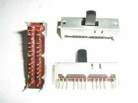 CDS1V3P6P Commutatore da Circuito stampato 6vie 3 posizioni Commutatori e Interruttori
