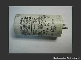 Crif2mf450v Condensatore Rif. n.p. 2 Mf 450V  50 Hz Condensatori