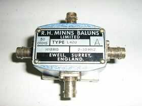 L420 Baluns Hibrid Unit R.H. MINNS L420 Accessori per strumentazione