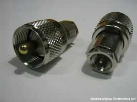 PL-FME Adattatore -spina UHF (PL259)   presa FME Connettori e cavi R.F.